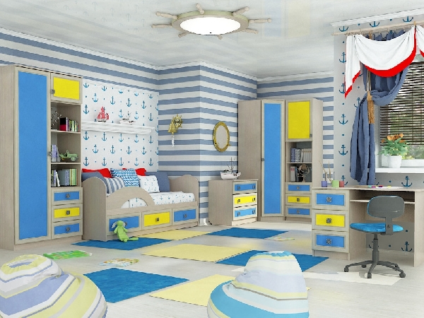 Детская комната "Непоседа" для мальчика